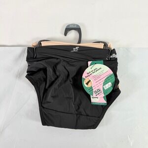 kindly yours Crossover Thong Underwear 2 Pack Womens XXXL (22) Black Ginger NWT